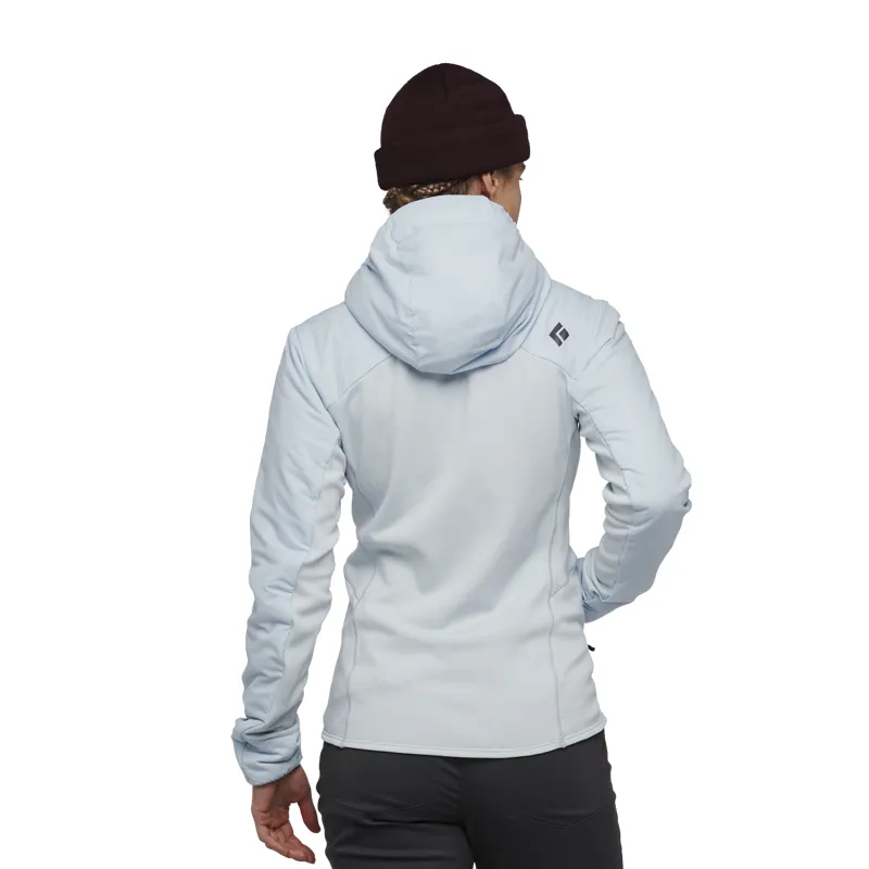 Black Diamond Women's First Light Hybrid Hoodie Belay Blue-4